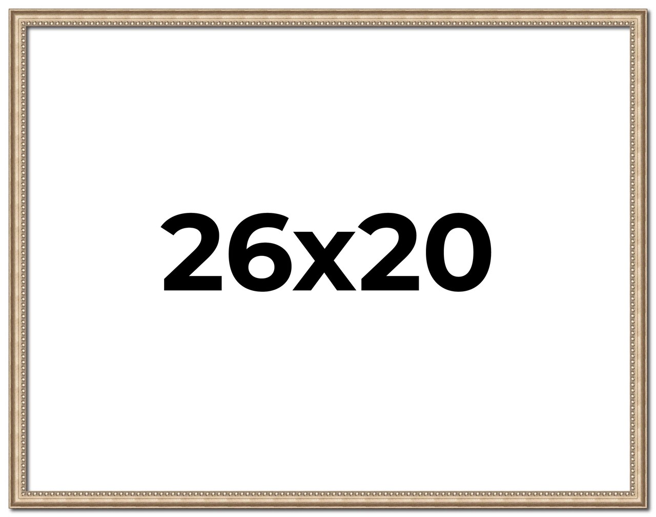 Minimalist Silver Picture Frame - UV Acrylic, Backing Board, Hanging Hardware Included